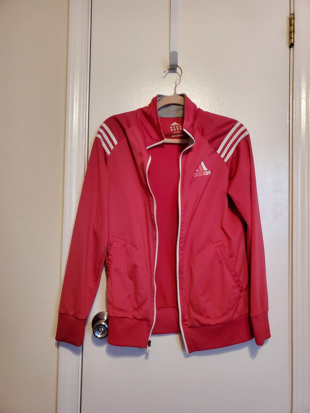 Adidas Women's Pink Track Jacket